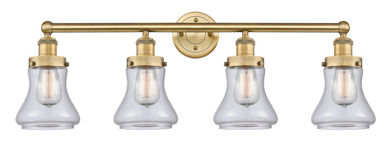 Innovations 616-4W-BB-G192 Four Light Bath Vanity, Brushed Brass