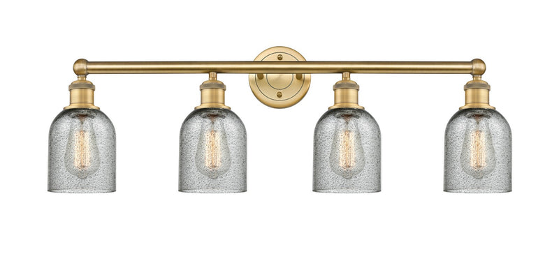 Innovations 616-4W-BB-G257 Four Light Bath Vanity, Brushed Brass