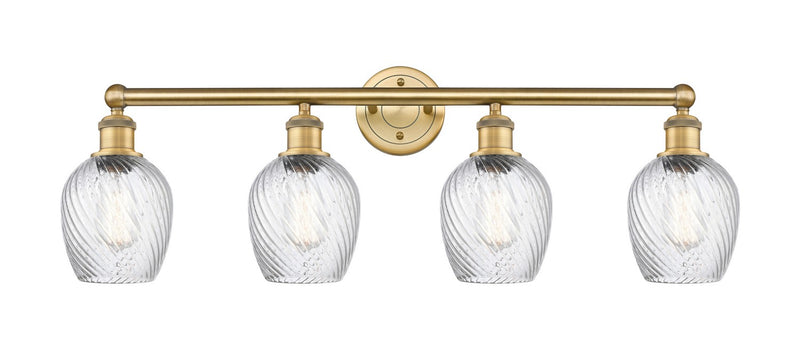 Innovations 616-4W-BB-G292 Four Light Bath Vanity, Brushed Brass