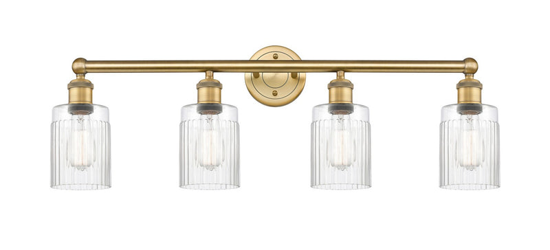 Innovations 616-4W-BB-G342 Four Light Bath Vanity, Brushed Brass