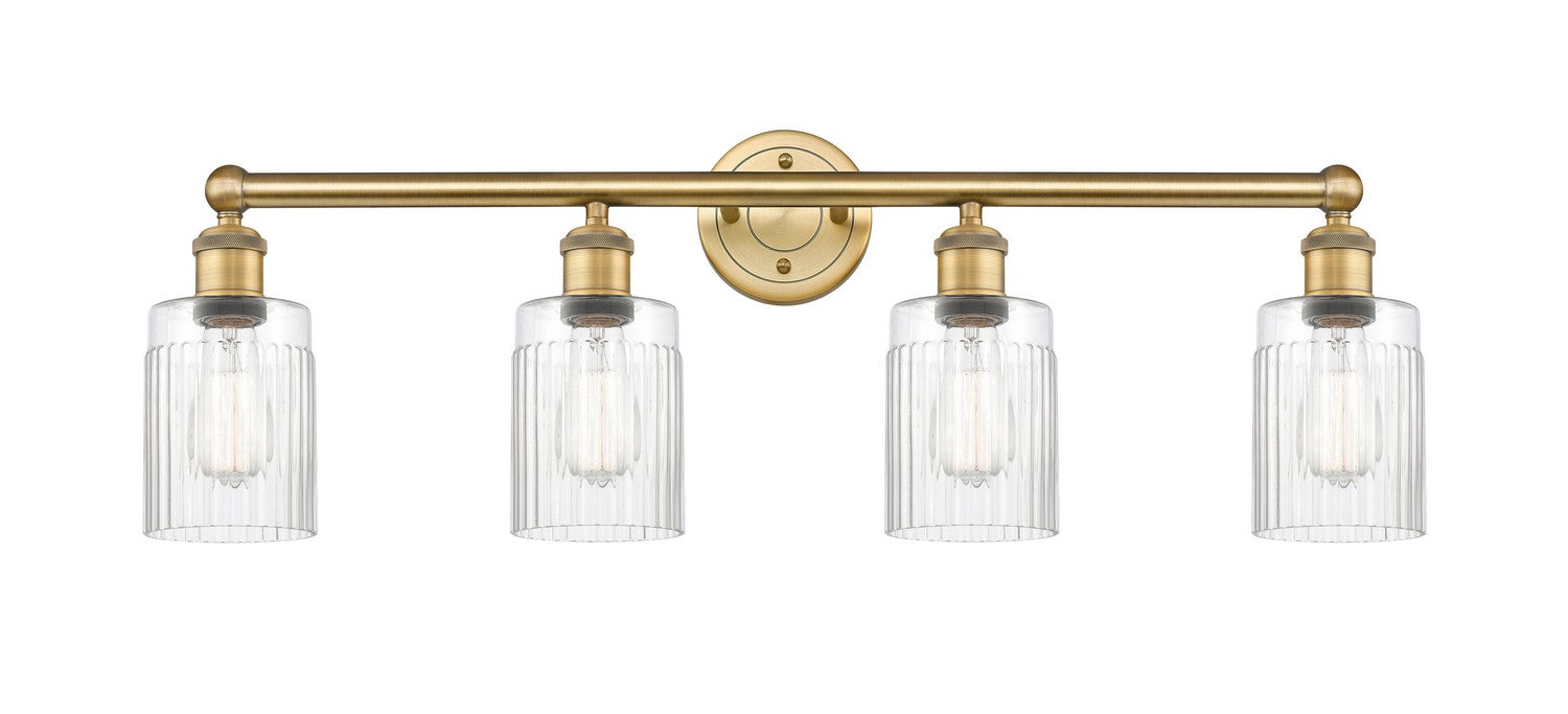 Innovations 616-4W-BB-G342 Four Light Bath Vanity, Brushed Brass