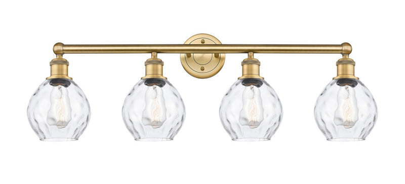 Innovations 616-4W-BB-G362 Four Light Bath Vanity, Brushed Brass