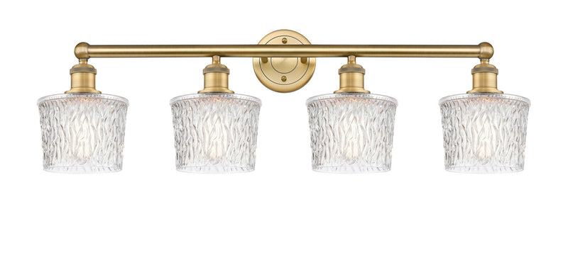 Innovations 616-4W-BB-G402 Four Light Bath Vanity, Brushed Brass
