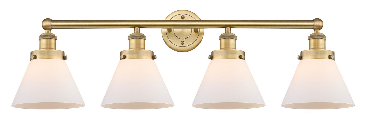 Innovations 616-4W-BB-G41 Four Light Bath Vanity, Brushed Brass