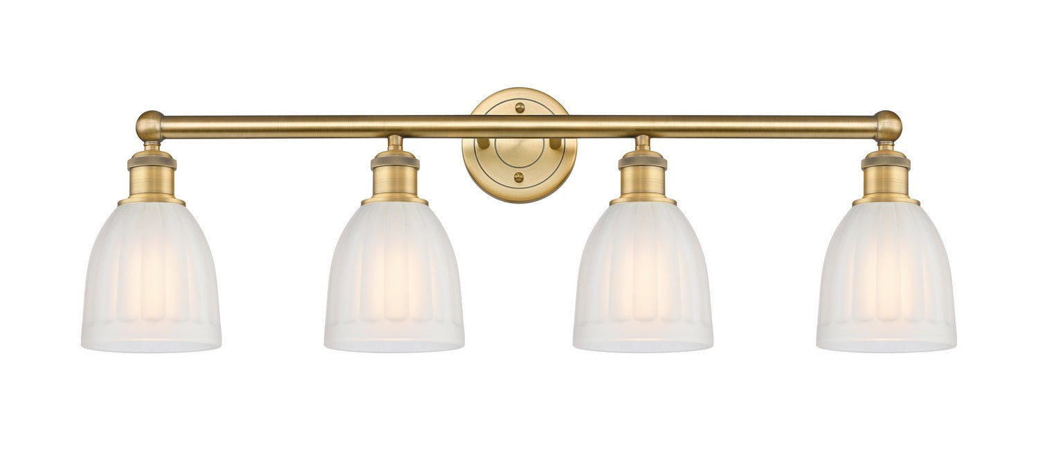 Innovations 616-4W-BB-G441 Four Light Bath Vanity, Brushed Brass