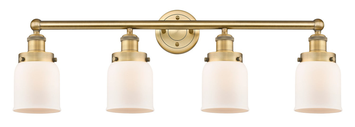 Innovations 616-4W-BB-G51 Four Light Bath Vanity, Brushed Brass