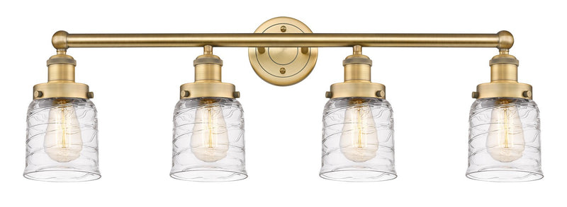 Innovations 616-4W-BB-G513 Four Light Bath Vanity, Brushed Brass