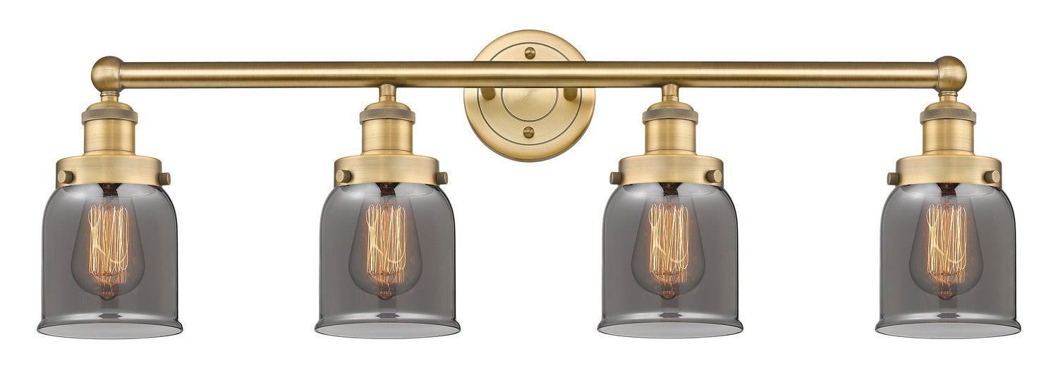Innovations 616-4W-BB-G53 Four Light Bath Vanity, Brushed Brass