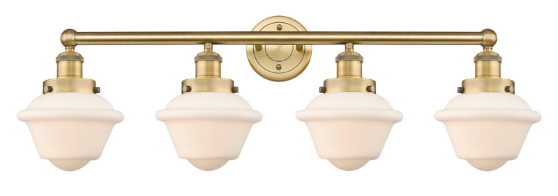 Innovations 616-4W-BB-G531 Four Light Bath Vanity, Brushed Brass
