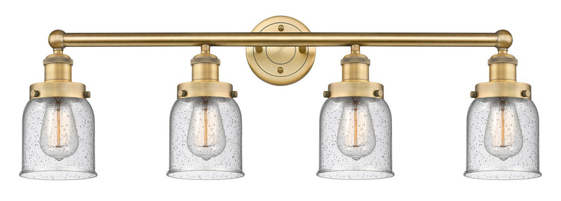 Innovations 616-4W-BB-G54 Four Light Bath Vanity, Brushed Brass