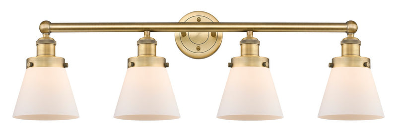 Innovations 616-4W-BB-G61 Four Light Bath Vanity, Brushed Brass
