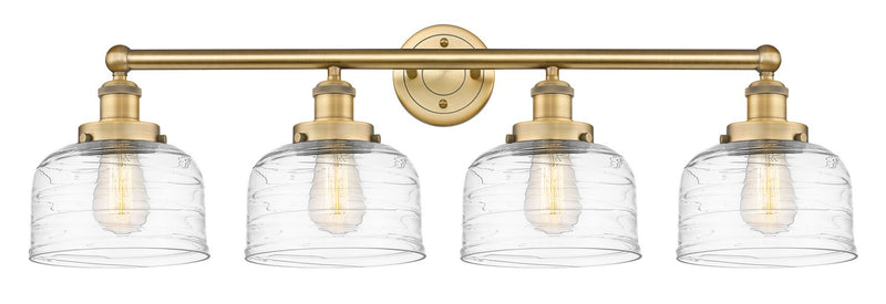 Innovations 616-4W-BB-G713 Four Light Bath Vanity, Brushed Brass