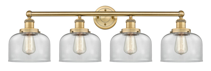 Innovations 616-4W-BB-G72 Four Light Bath Vanity, Brushed Brass