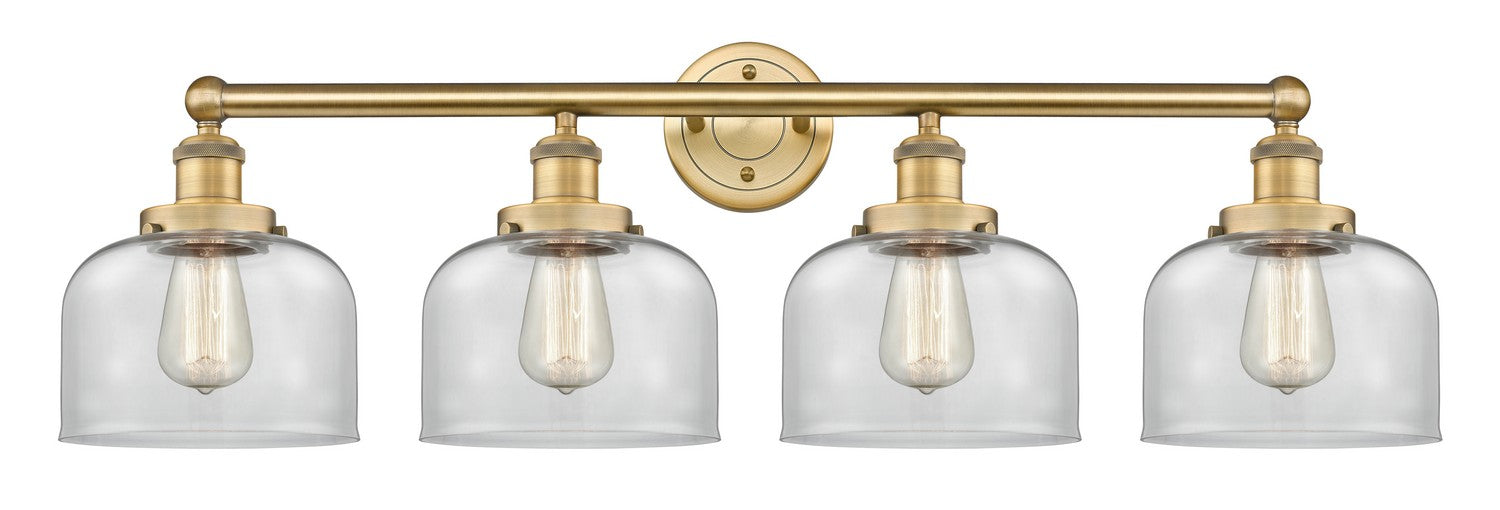 Innovations 616-4W-BB-G72 Four Light Bath Vanity, Brushed Brass