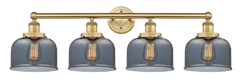 Innovations 616-4W-BB-G73 Four Light Bath Vanity, Brushed Brass