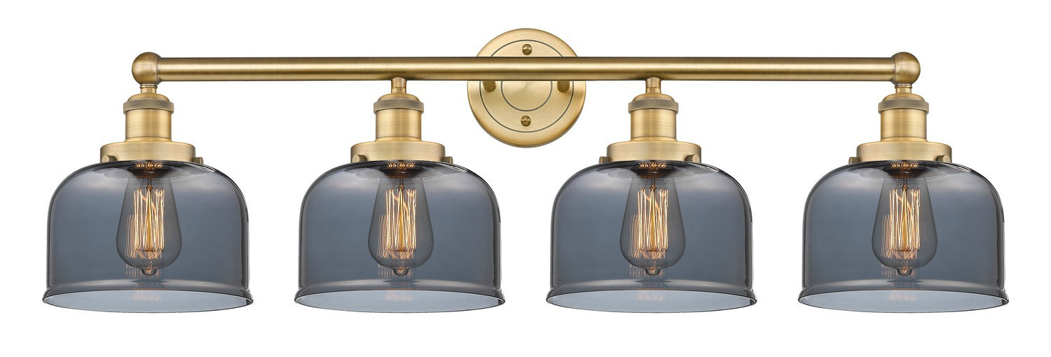 Innovations 616-4W-BB-G73 Four Light Bath Vanity, Brushed Brass