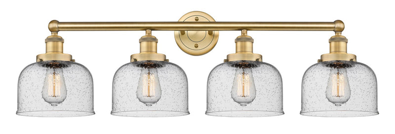 Innovations 616-4W-BB-G74 Four Light Bath Vanity, Brushed Brass