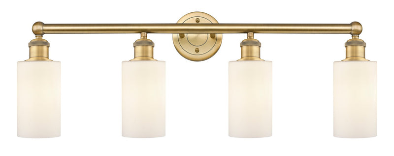 Innovations 616-4W-BB-G801 Four Light Bath Vanity, Brushed Brass