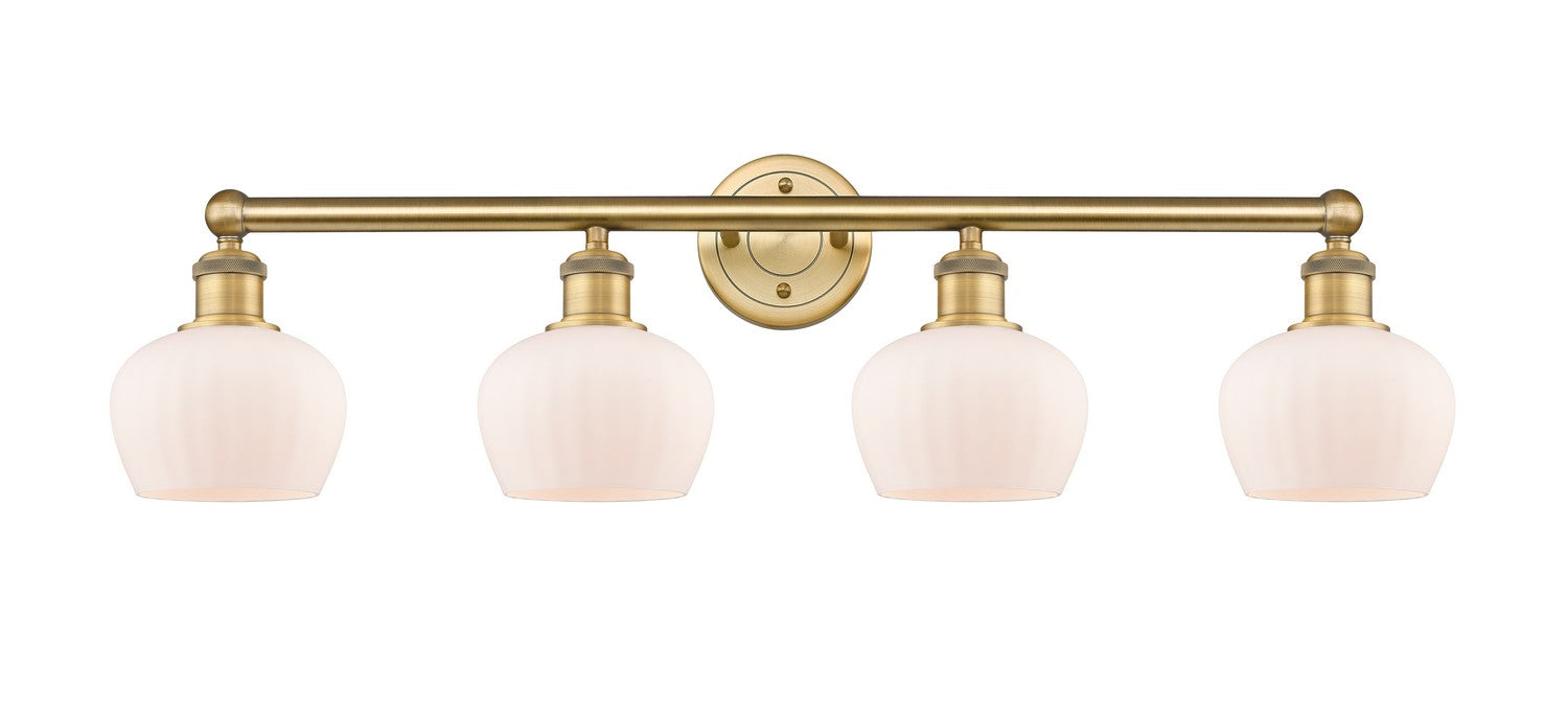 Innovations 616-4W-BB-G91 Four Light Bath Vanity, Brushed Brass