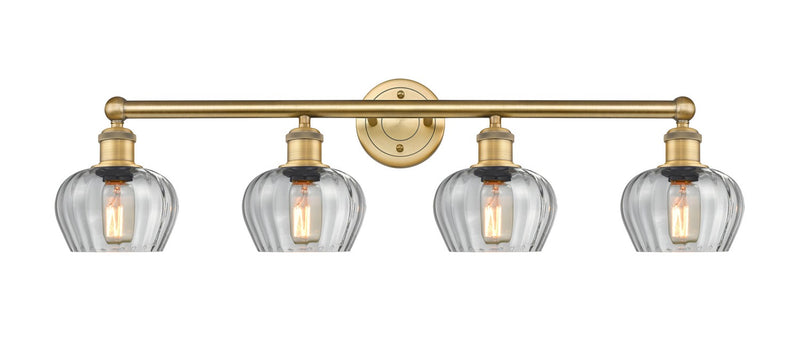 Innovations 616-4W-BB-G92 Four Light Bath Vanity, Brushed Brass