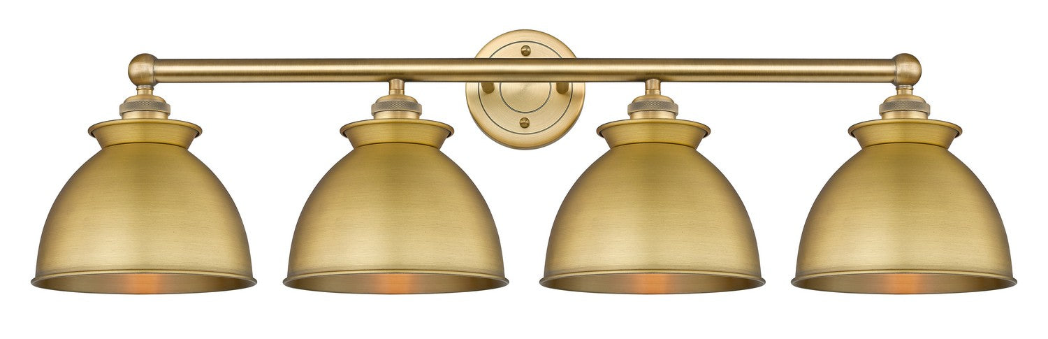 Innovations 616-4W-BB-M14-BB Four Light Bath Vanity, Brushed Brass
