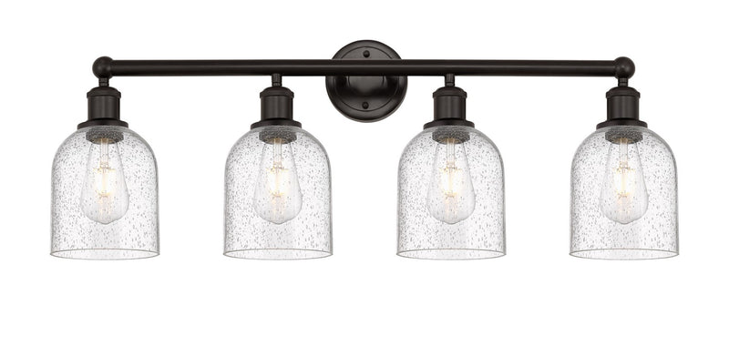 Innovations 616-4W-OB-G558-6SDY Four Light Bath Vanity, Oil Rubbed Bronze