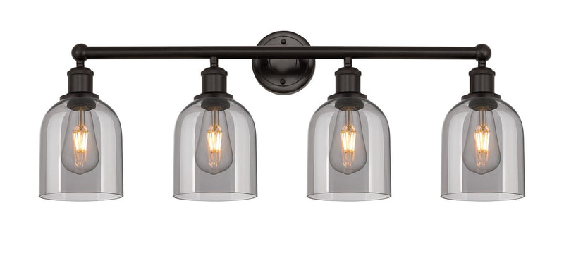 Innovations 616-4W-OB-G558-6SM Four Light Bath Vanity, Oil Rubbed Bronze