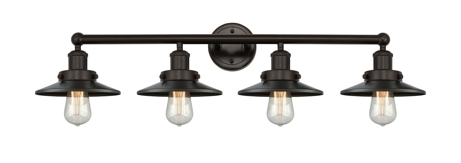 Innovations 616-4W-OB-M5-OB Four Light Bath Vanity, Oil Rubbed Bronze