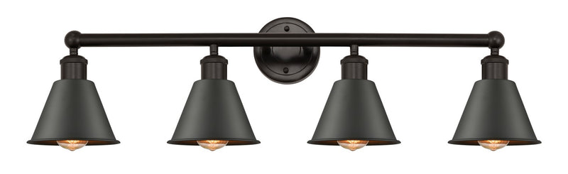 Innovations 616-4W-OB-M8-OB Four Light Bath Vanity, Oil Rubbed Bronze