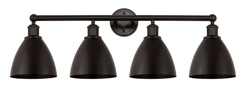Innovations 616-4W-OB-MBD-75-OB Four Light Bath Vanity, Oil Rubbed Bronze