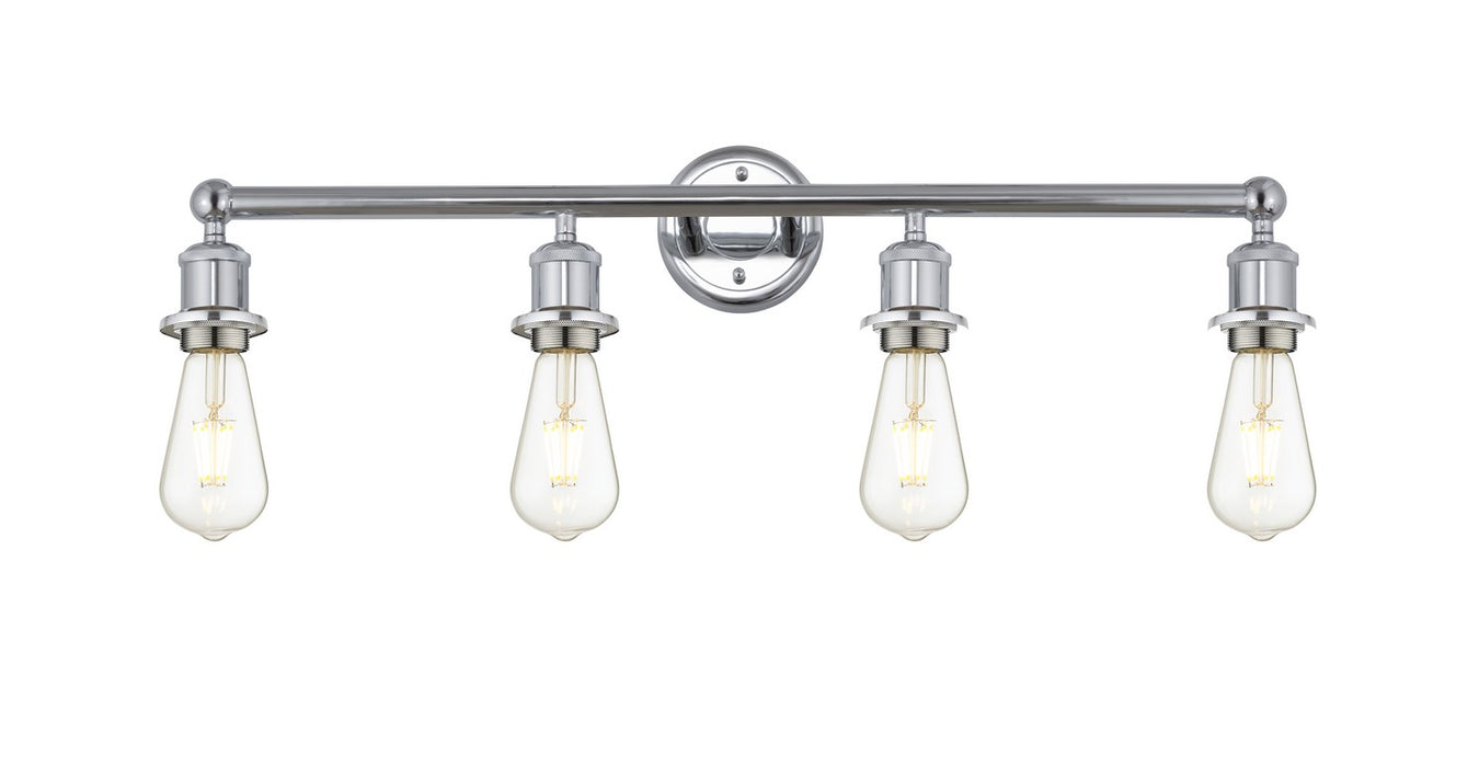 Innovations 616-4W-PC Four Light Bath Vanity, Polished Chrome
