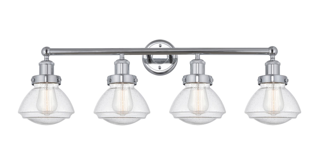 Innovations 616-4W-PC-G324 Four Light Bath Vanity, Polished Chrome