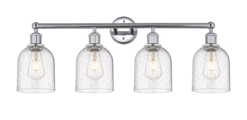 Innovations 616-4W-PC-G558-6SDY Four Light Bath Vanity, Polished Chrome