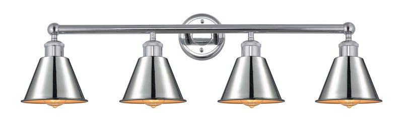 Innovations 616-4W-PC-M8-PC Four Light Bath Vanity, Polished Chrome