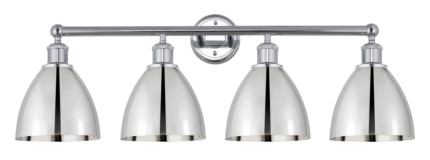 Innovations 616-4W-PC-MBD-75-PC Four Light Bath Vanity, Polished Chrome