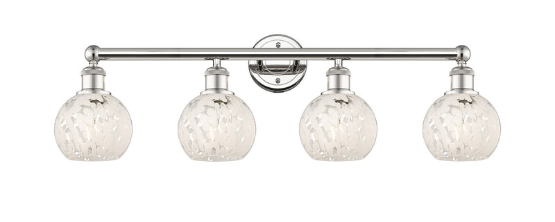 Innovations 616-4W-PN-G1216-6WM LED Bath Vanity, Polished Nickel