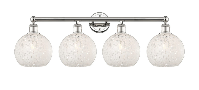 Innovations 616-4W-PN-G1216-8WM LED Bath Vanity, Polished Nickel