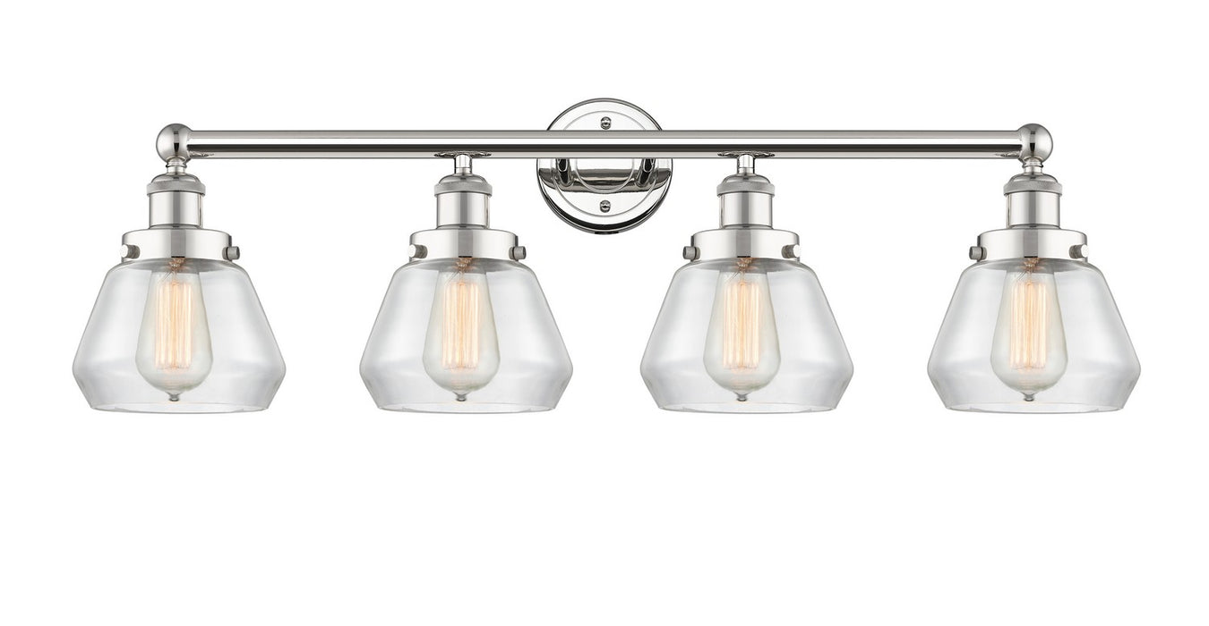 Innovations 616-4W-PN-G172 Four Light Bath Vanity, Polished Nickel