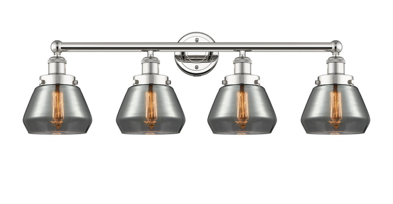 Innovations 616-4W-PN-G173 Four Light Bath Vanity, Polished Nickel