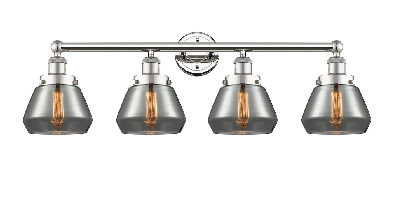 Innovations 616-4W-PN-G173 Four Light Bath Vanity, Polished Nickel