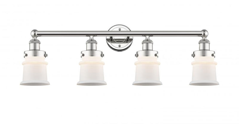 Innovations 616-4W-PN-G181S Four Light Bath Vanity, Polished Nickel
