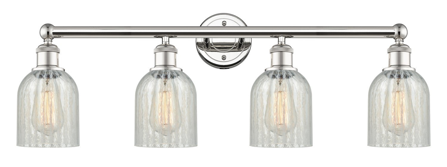 Innovations 616-4W-PN-G2511 Four Light Bath Vanity, Polished Nickel