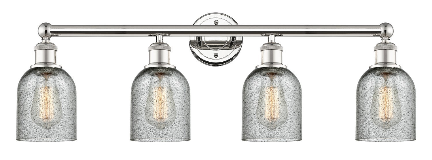 Innovations 616-4W-PN-G257 Four Light Bath Vanity, Polished Nickel