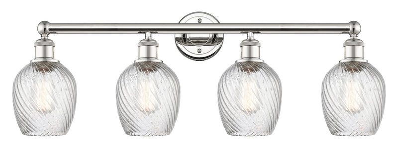Innovations 616-4W-PN-G292 Four Light Bath Vanity, Polished Nickel
