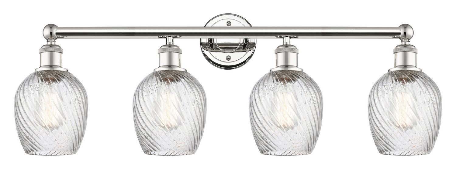 Innovations 616-4W-PN-G292 Four Light Bath Vanity, Polished Nickel