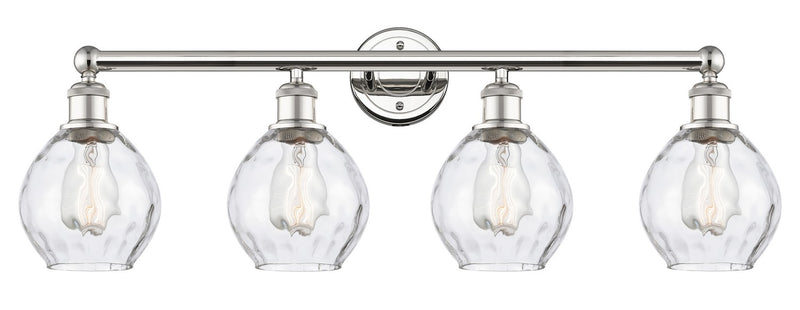 Innovations 616-4W-PN-G362 Four Light Bath Vanity, Polished Nickel