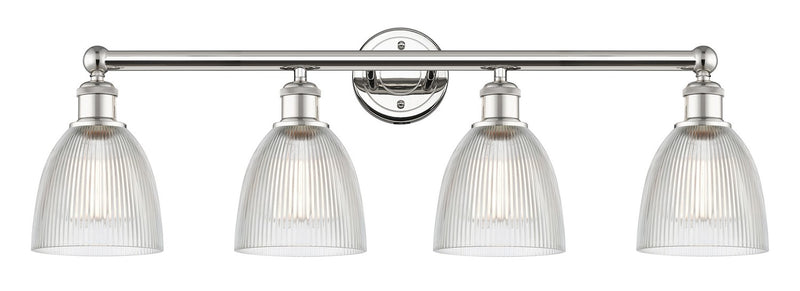 Innovations 616-4W-PN-G382 Four Light Bath Vanity, Polished Nickel