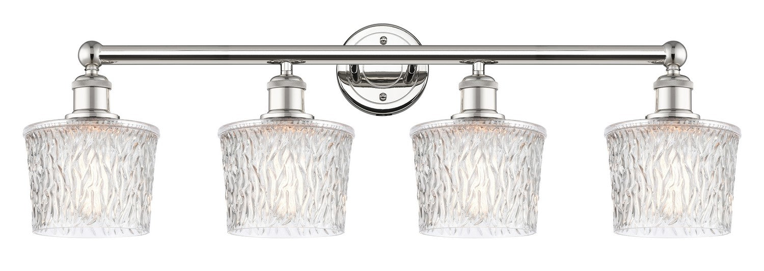 Innovations 616-4W-PN-G402 Four Light Bath Vanity, Polished Nickel