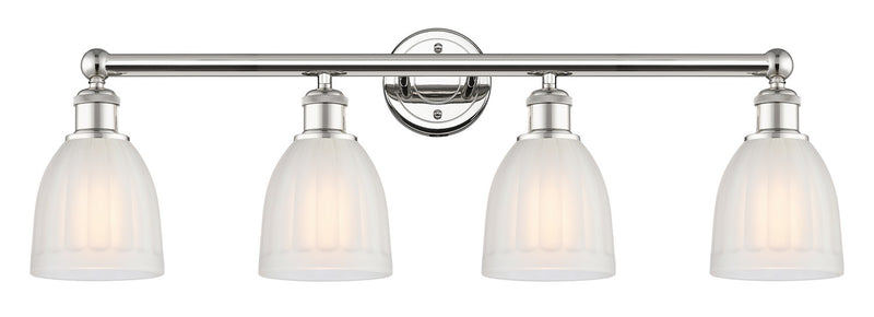 Innovations 616-4W-PN-G441 Four Light Bath Vanity, Polished Nickel