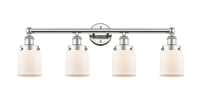 Innovations 616-4W-PN-G51 Four Light Bath Vanity, Polished Nickel
